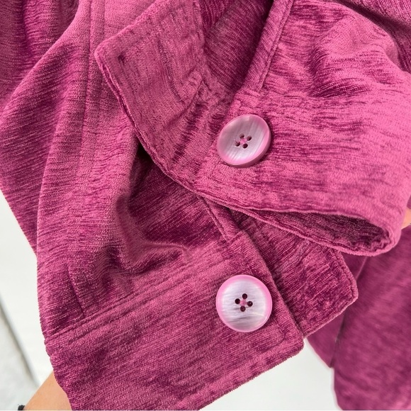 Soft Surroundings‎ Fiona Shirt Button Front Shacket Tunic Blouse Top - Picture 5 of 11